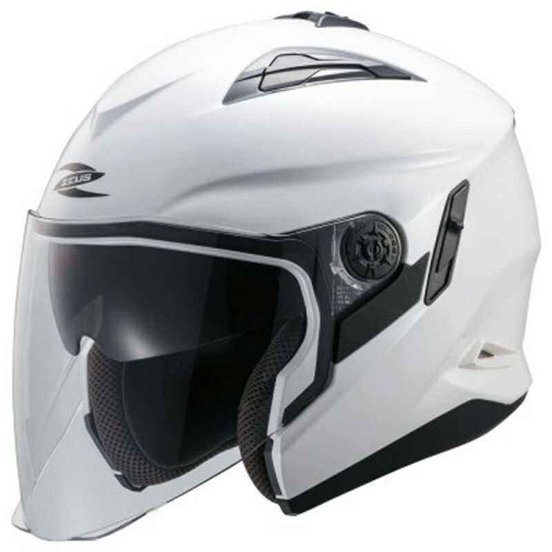 ZEUS ジェットヘルメット ホワイト メーカー正規品 新品 南海部品 ZEUS ジェットヘルメット NAZ-221 PWH