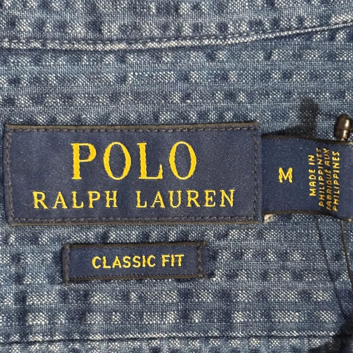 パジャパン 古着 00s POLO RALPH LAUREN ラルフローレン 00s POLO GOLF Border S/S Polo Shirt 白青 L ポロゴルフ 半袖