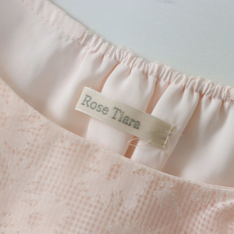 大きいサイズ ローズティアラ Rose Tiara シアーチェック