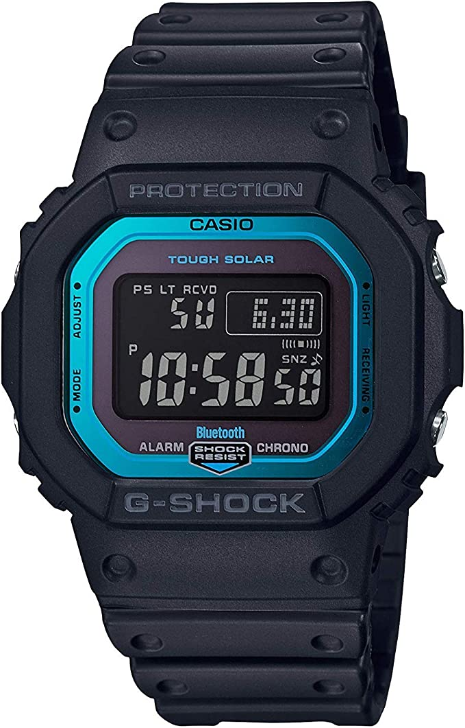 限定商品 ブラック/ライトブルー [カシオ]CASIO Gショック ソーラー