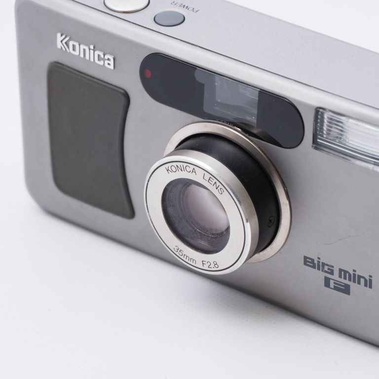 Konica コニカ BiG mini F シルバー 難あり - メルカリ