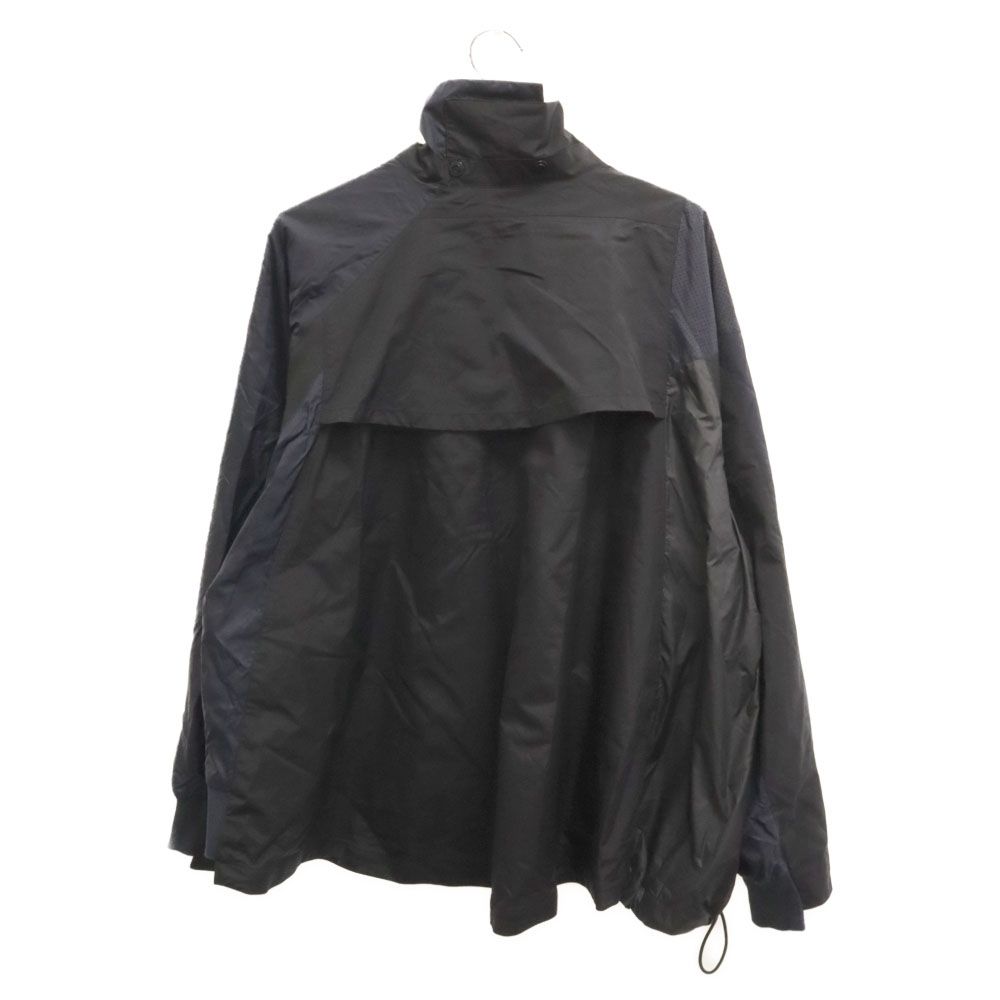sacai 黒 サテン風 クロップドジャケット sacai 黒 サテン風 クロップドジャケット sacai 黒 サテン風