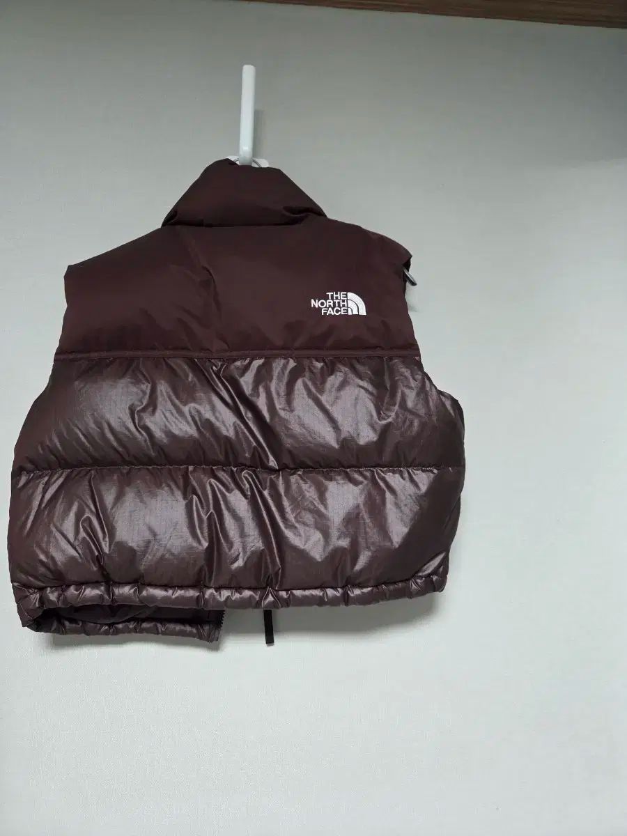 THE NORTH FACE ザノースフェイス ブラウン ヌプシ ダウン ベスト 90 ミディアム