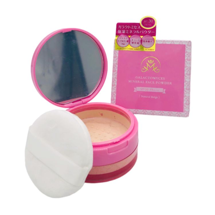 正規品} ガラクトミセス ミネラルフェイスパウダーME 15g ｜ナチュラル