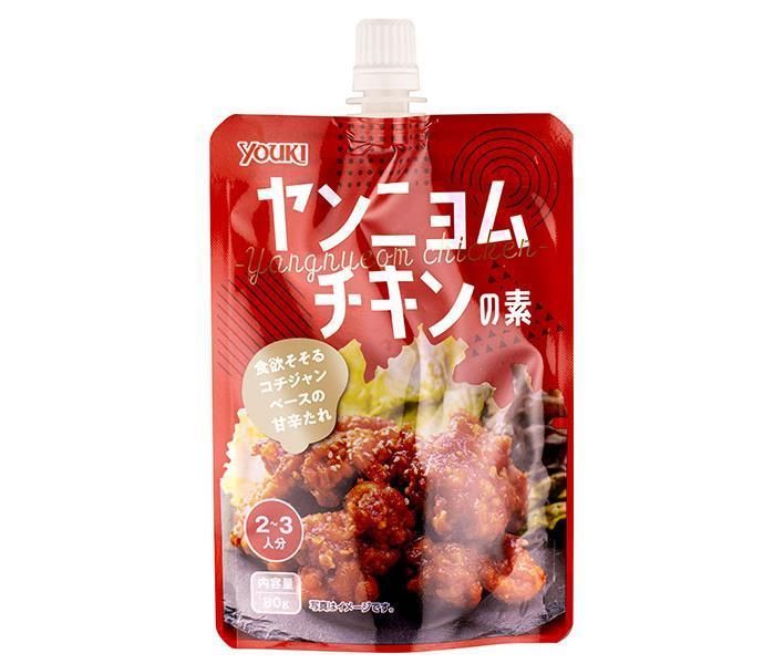 ユウキ食品 ヤンニョムチキンの素 80g袋×30 5×6 袋入× 2ケース ｜ ヤンニョムチキン 韓国料理