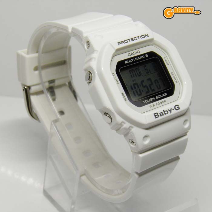 Baby-G BGD-5000U-7JF ホワイト 新品未使用 Casio BABY-G BGD-5000-7JF White Case and Strap Women's