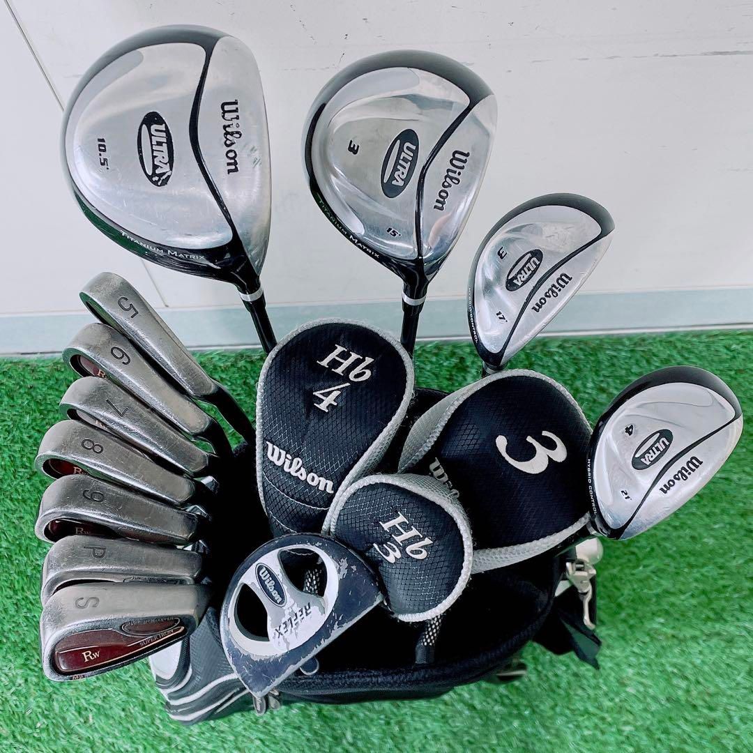 ゴルフクラブ メンズセット 初心者 Wilson ウィルソン NT825