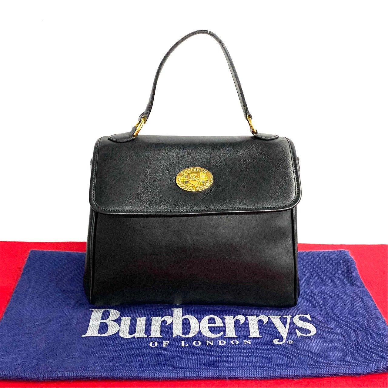 【美品】バーバリー ノバチェック シャドーホース ロゴ金具 ボストンバッグ BURBERRY バーバリー ノバチェック シャドーホース ボストン