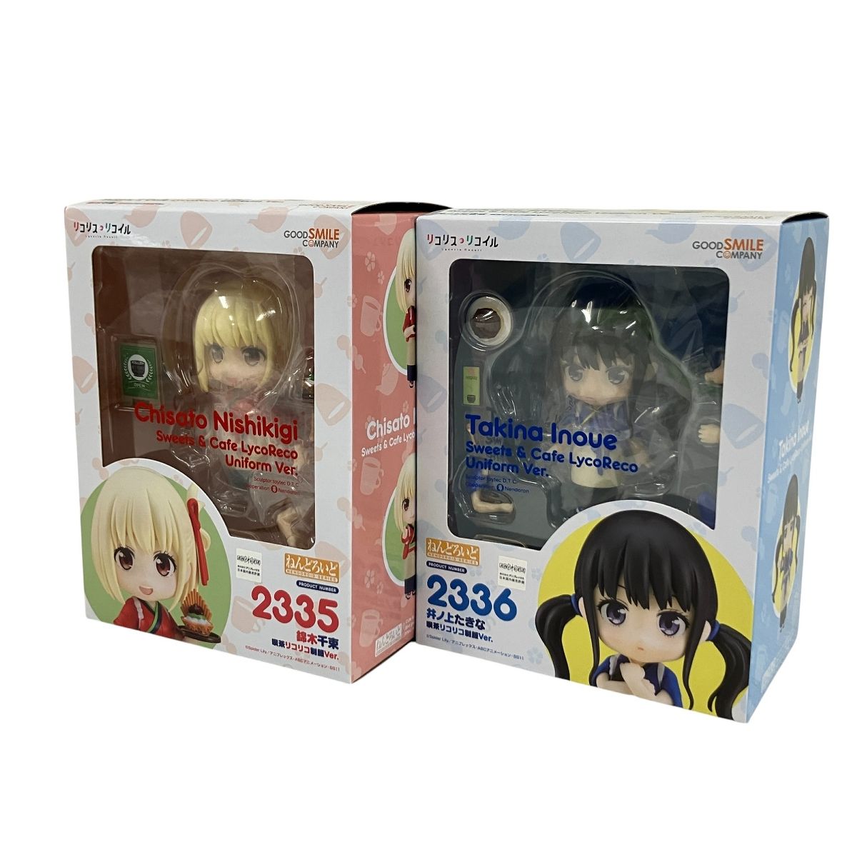 GOOD SMILE COMPANY ねんどろいど 2335 2336 リコリス・リコイル