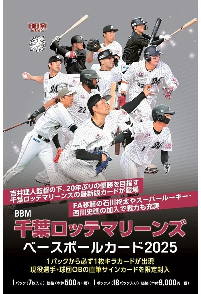 新品】トレカ(BBMシリーズ) 【BOX】BBM 千葉ロッテマリーンズ