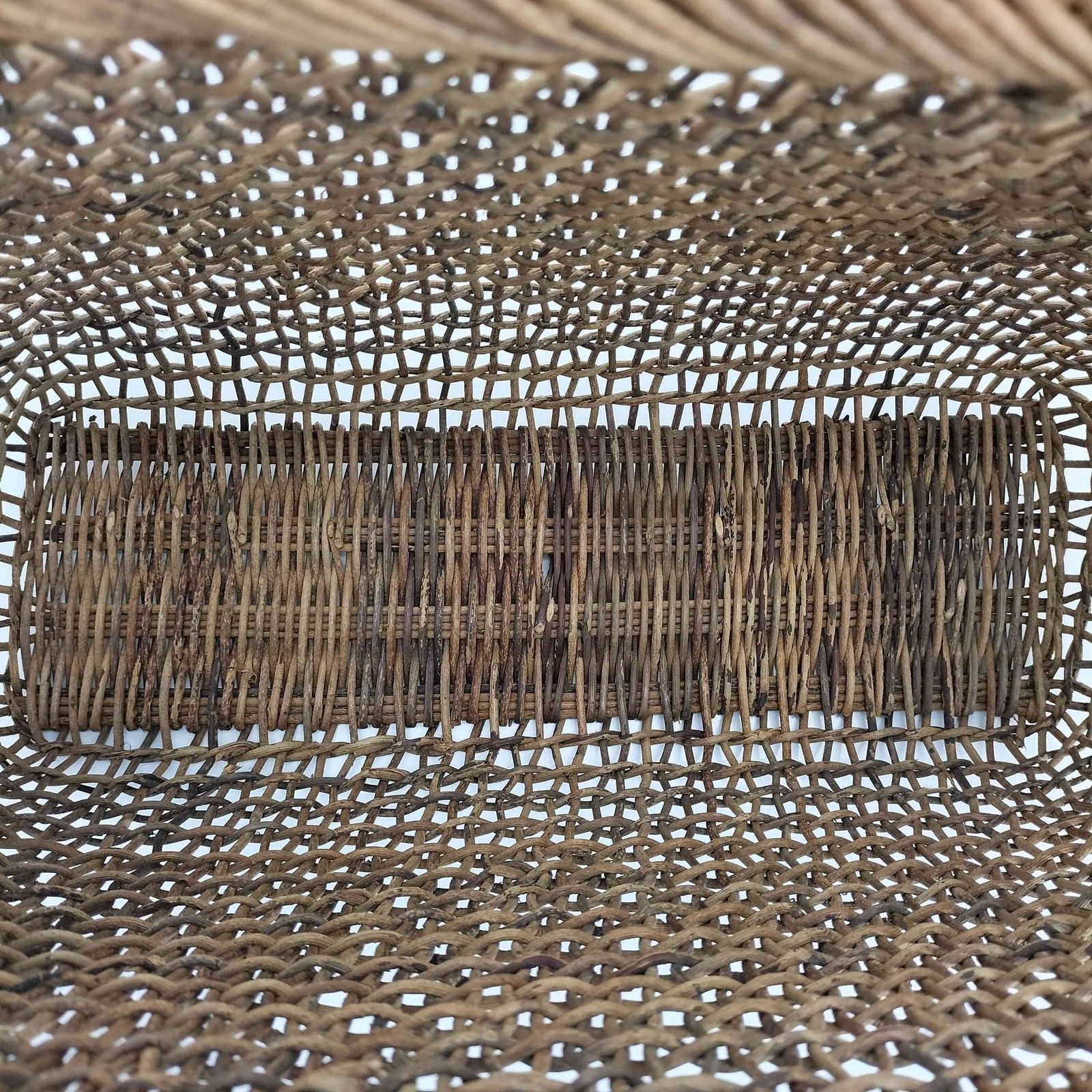 ユーズドフルギ 古着 あけび 編み カゴバッグ レディース 表記無 DECORATOM_COM_BR