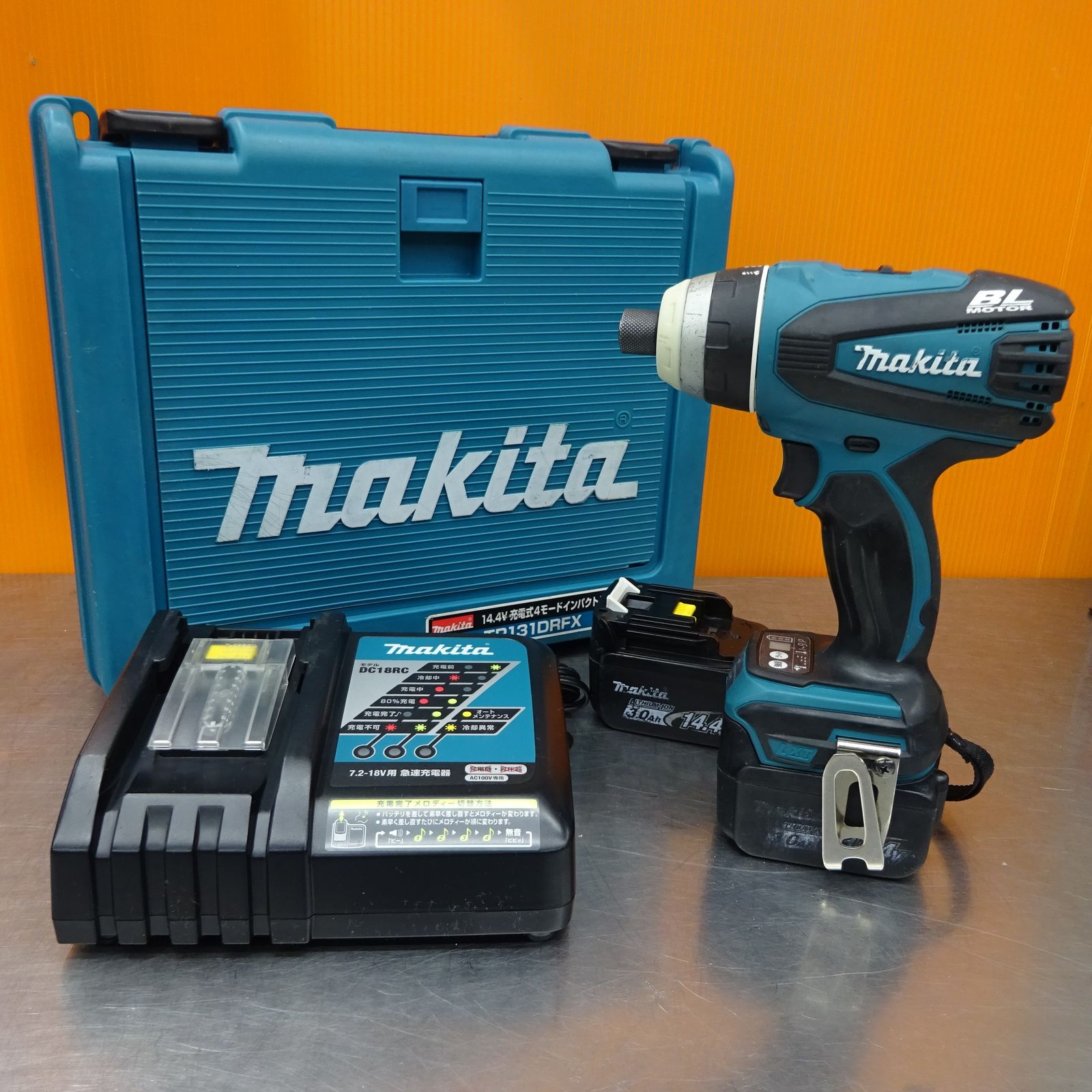 ☆マキタ(makita) コードレス4モードインパクトドライバー TP131DRFX