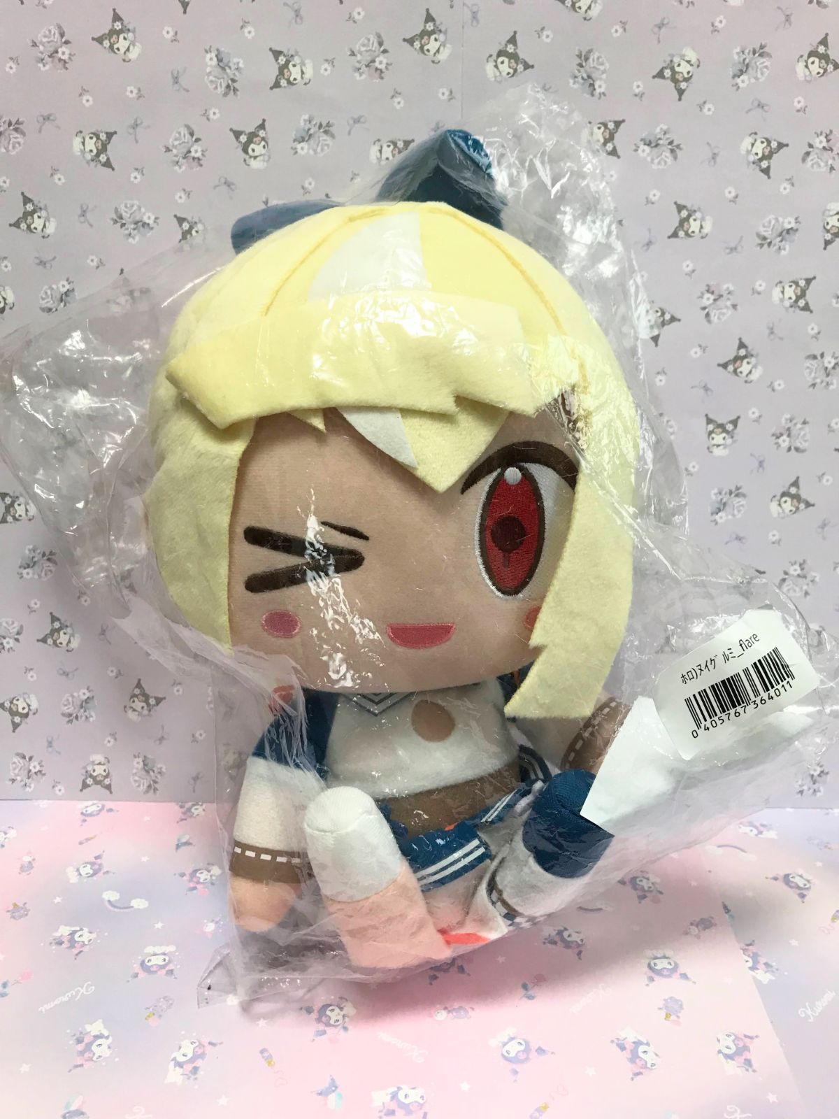 shiranui flare 不知火フレア ツクモ コラボぬいぐるみ