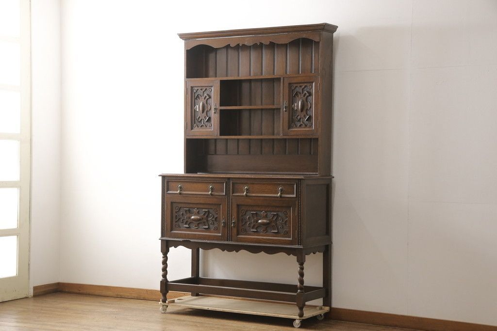 SINGER のミシンテーブルです 網目模様のミシン台 に 希少なラワン材の