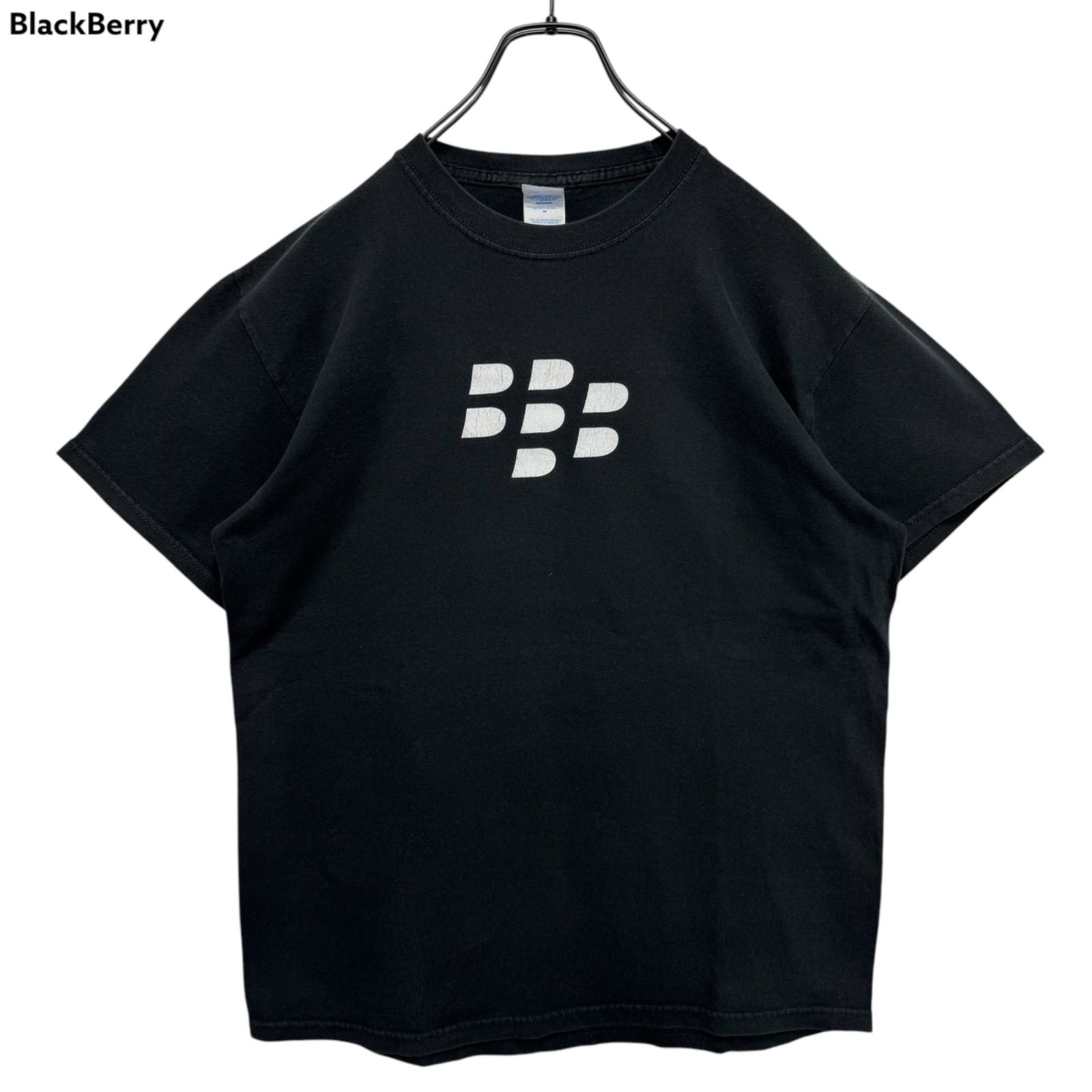 BlackBerry Print LOGO T-shirt Tee ブラックベリー プリント Tシャツ 