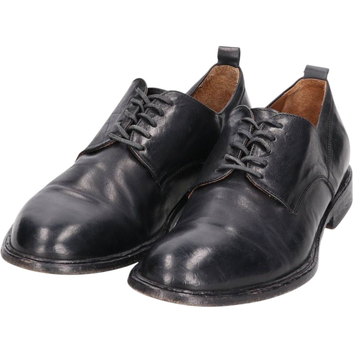 古着 バーニーズニューヨーク BARNEYS NEWYORK プレーントゥシューズ イタリア製 メンズ27.5cm相当|saa013931