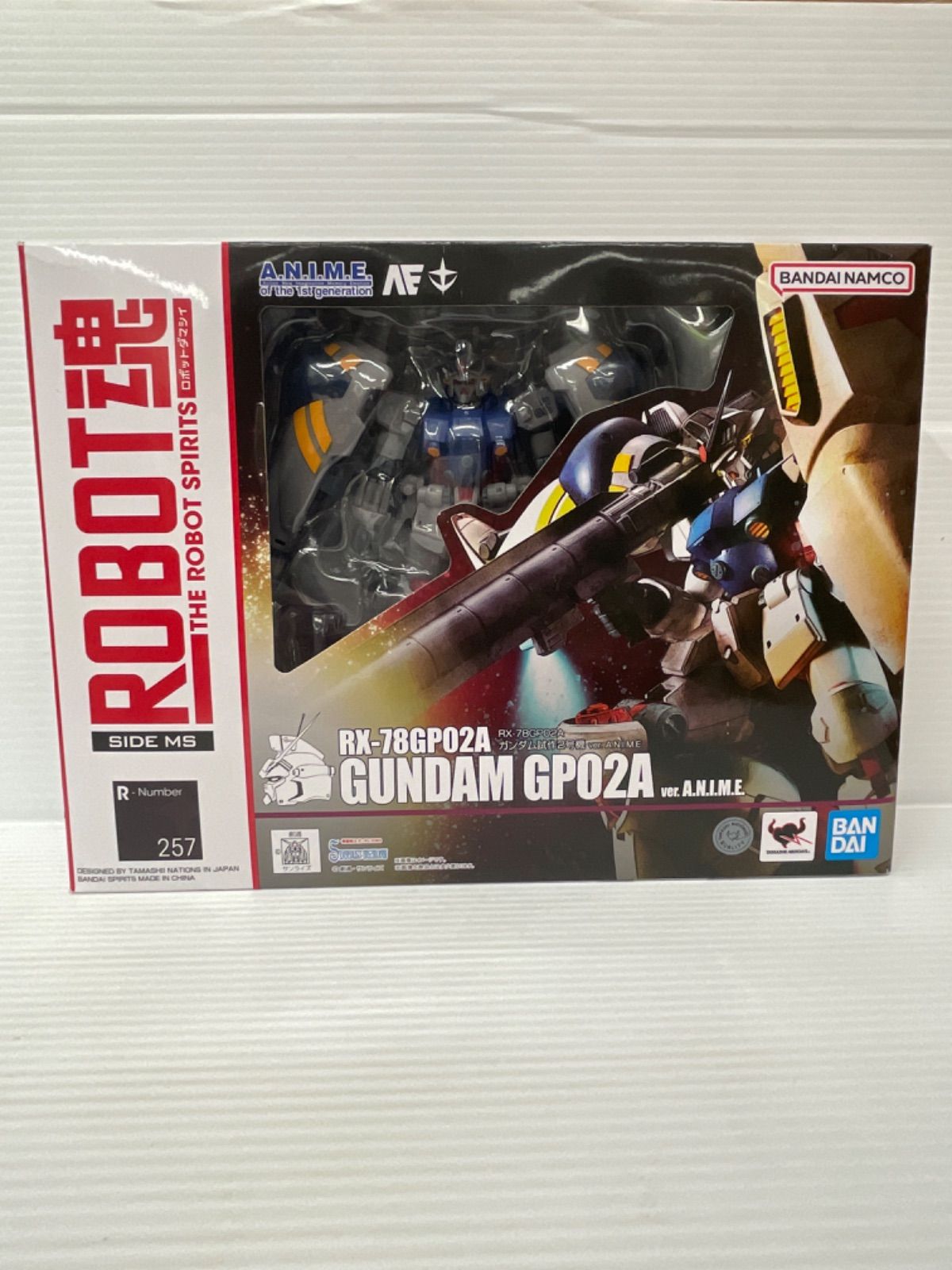 【最安値，新品】 ROBOT魂＜SIDE MS＞ RX-78GP02A ガンダム試作2号機 ver. A.N.I.M.E. その他