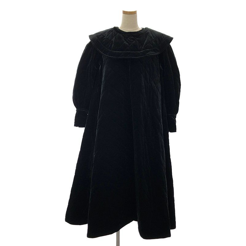 未使用 fou fou THE DRESS #53 ベロアキルティングワンピース ≪通常販売≫【THE DRESS #53】velour quilting one piece