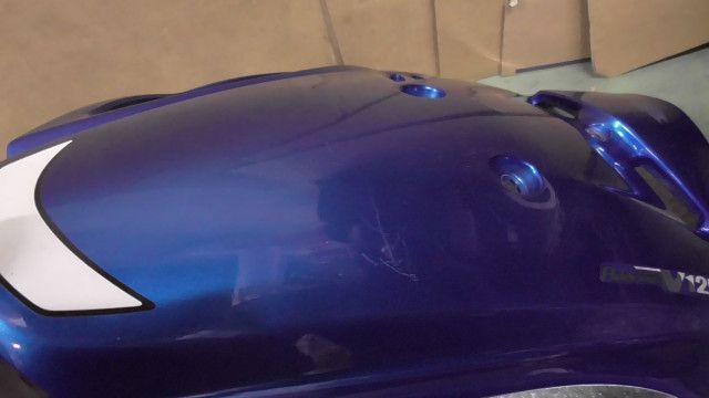 アドレスV125S CF4MA の 純正カウルセット 傷 爪折:#1701138540