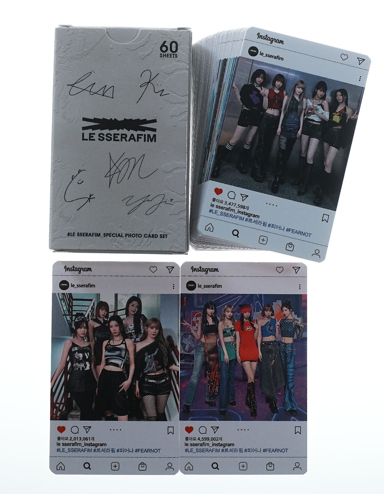 Le Sserafim フォトカードセット　新品未開封 LE SSERAFIM - 【新品未開封】LE SSERAFIM PHOTO CARD フォト