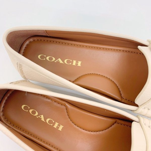 COACH CC637 MONA モナ ドライバー シューズ ドライビングシューズ ローファー ロゴプレート 美品 シンプル 23cm コーチ 靴  DF13117□ - メルカリ