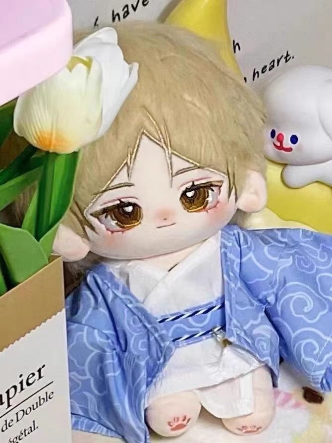 Amazon.co.jp: 夏目貴志 ぬいぐるみ 非公式 20cm 骨組み入り