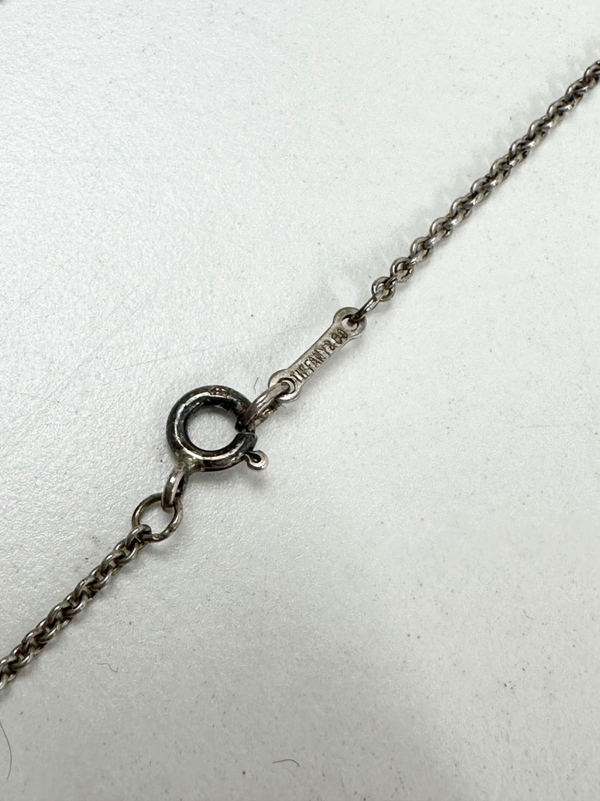 USED】Tiffany&Co. ティファニー オープンハート ネックレス
