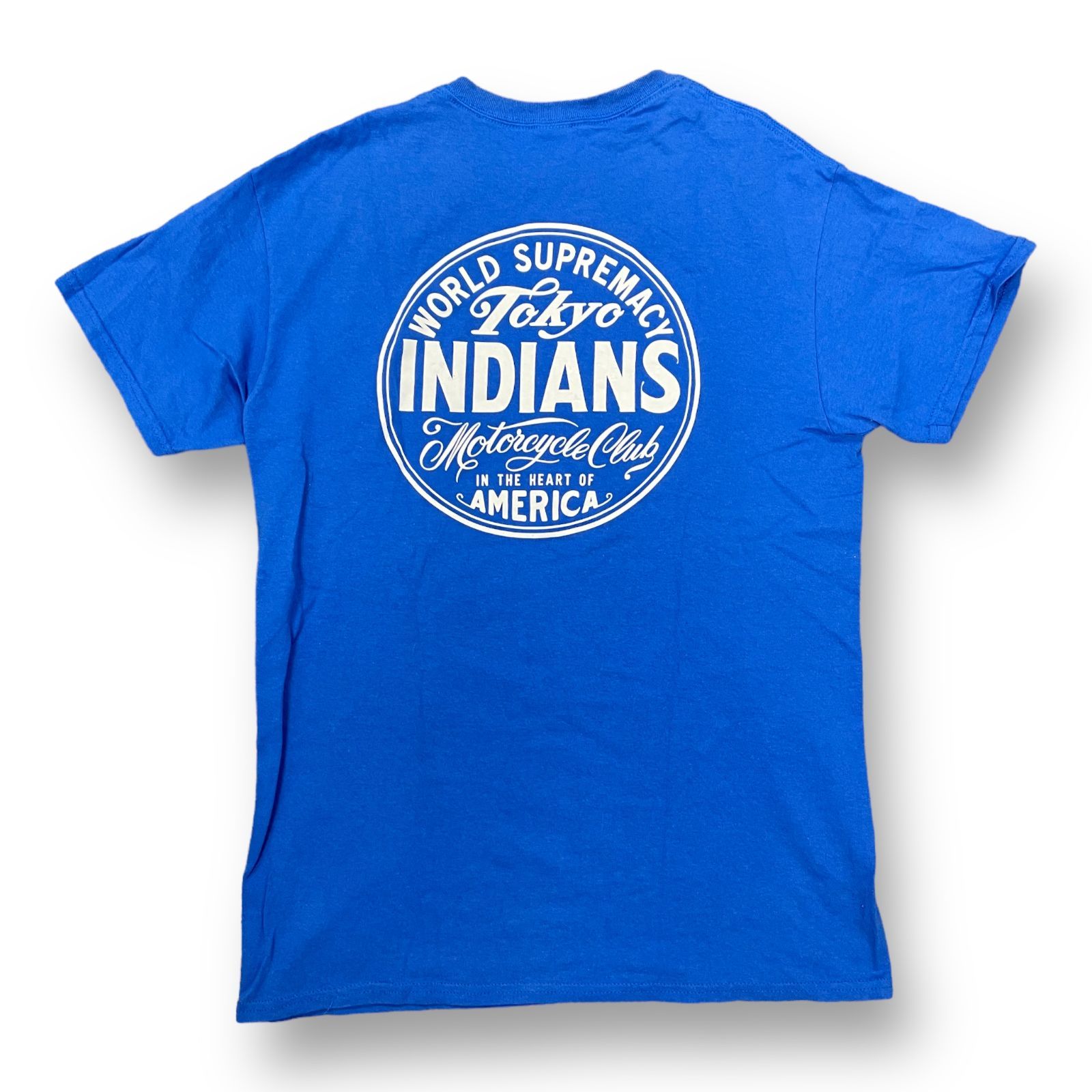 東京インディアンズ TOKYO INDIANS MC サークルロゴ プリント クルー