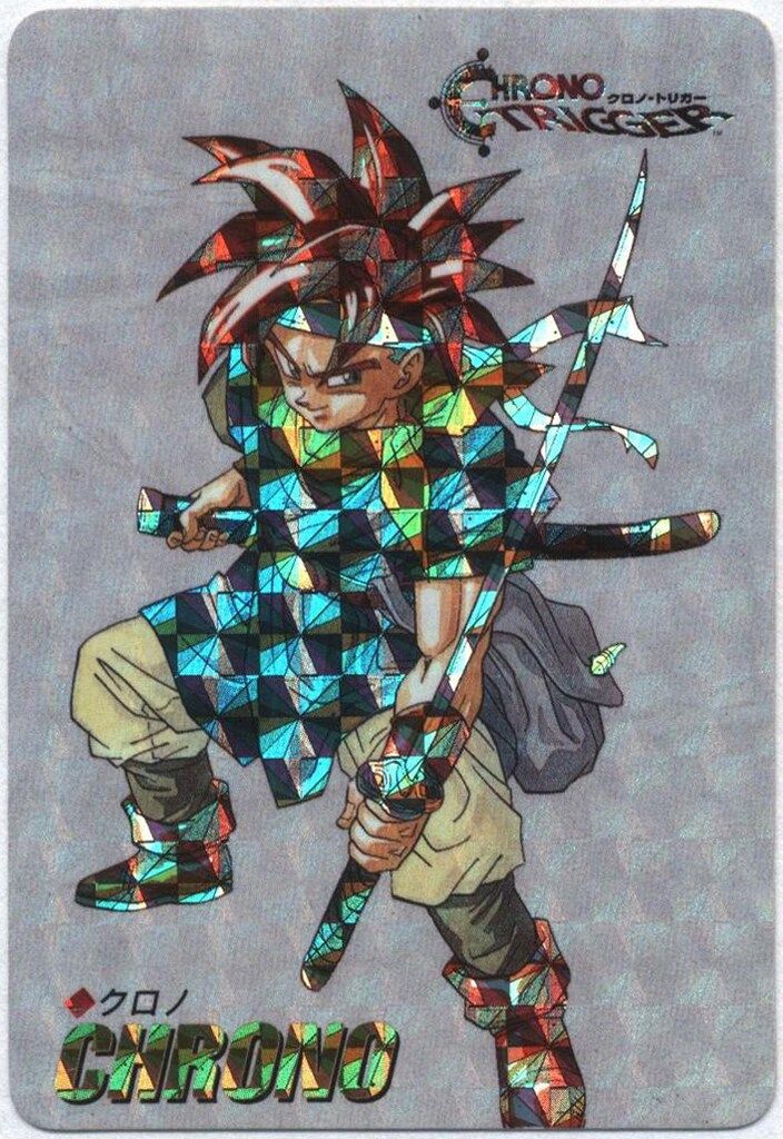 クロノ・トリガー SFC予約特典カード ◇魔王との決戦 SQUARE ENIX