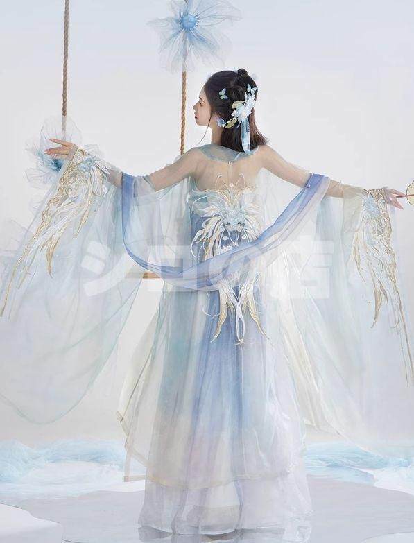 HF-11 豪華刺繍 漢服 かんふく 古風衣装 レトロ風 中華ロリータ