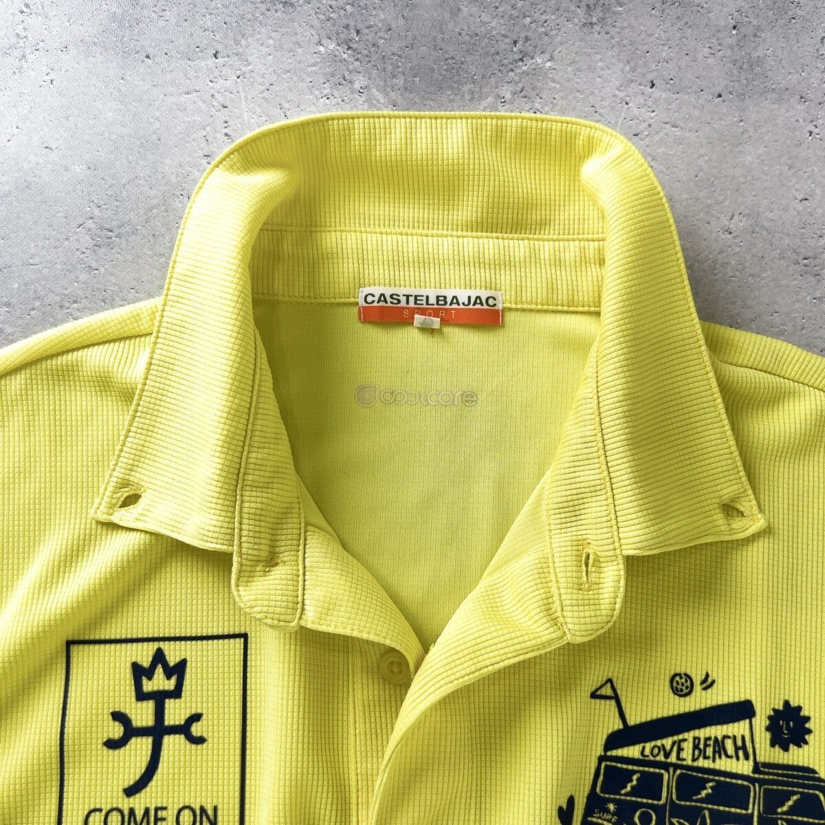 CASTELBAJAC カステルバジャック 吸汗速乾 ストレッチ 半袖