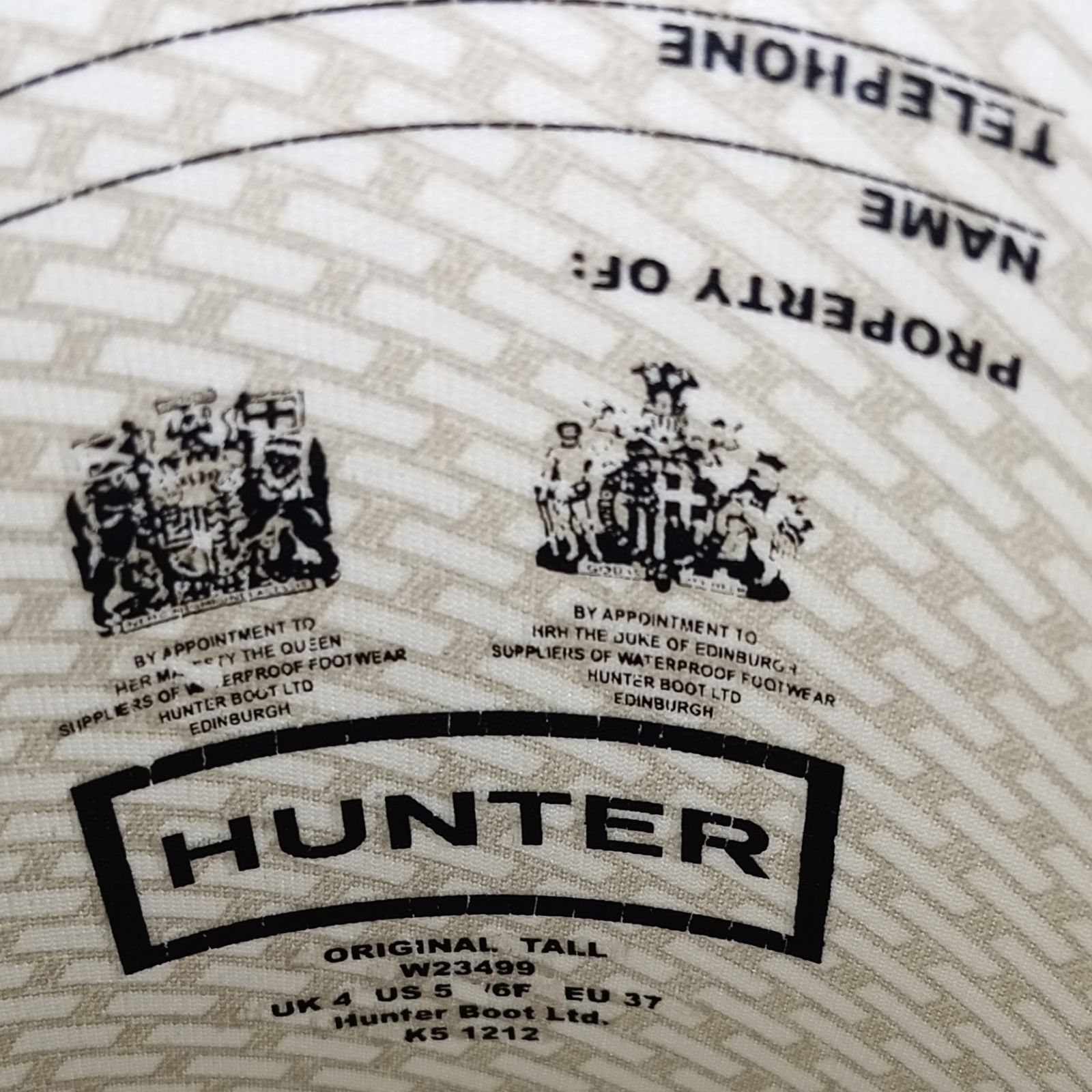 【品質良い 大好評中 】HUNTER ハンター レインブーツ 長靴 ロング UK4 23.0㎝ ブラック 上履き