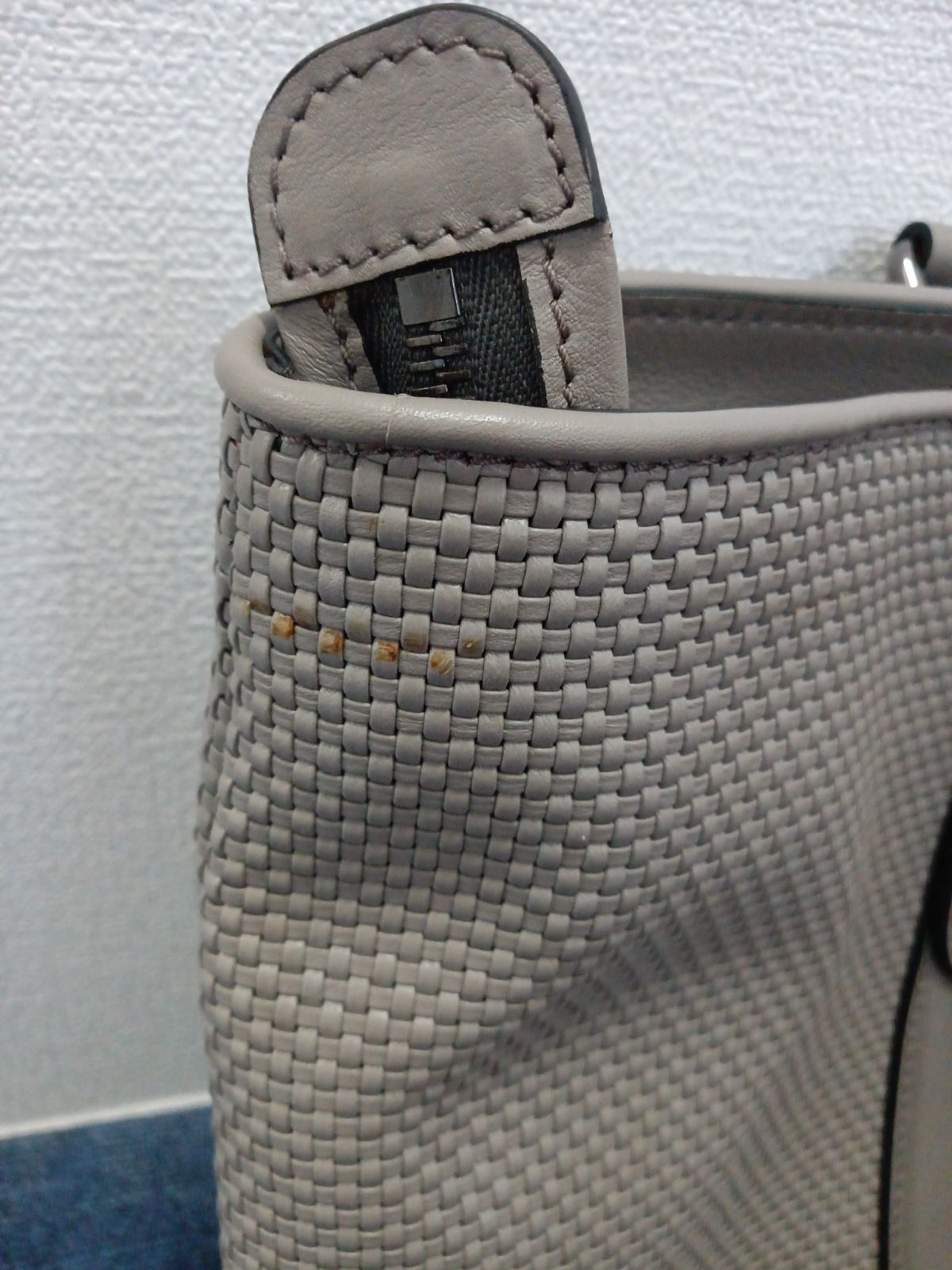 Ermenegildo Zegna ペッレテスータ レザー バックパック ブラック