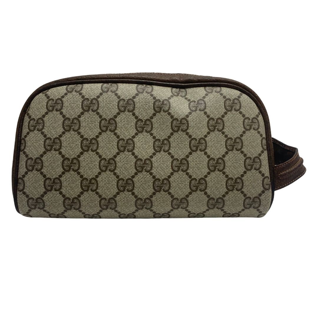 正規品 グッチ オールド ポーチ GG シュプリーム 【NN14553】 GUCCI グッチ セカンドバッグ オールドグッチ GGスプリーム
