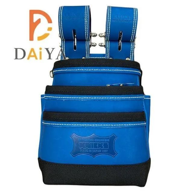 ニックス KNICKS 硬式グローブ革 チェーンタイプ 3段腰袋 ブルー KGBL-301 DDX および への です