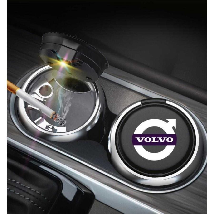 新品！高級感 ボルボ VOLVO 灰皿 自動車用灰皿火消し タバコLED付 車用収納 ☆全車種対応 S60 S90 XC90 V40 V60 V70  XC40 XC60 S80 V90 - メルカリ