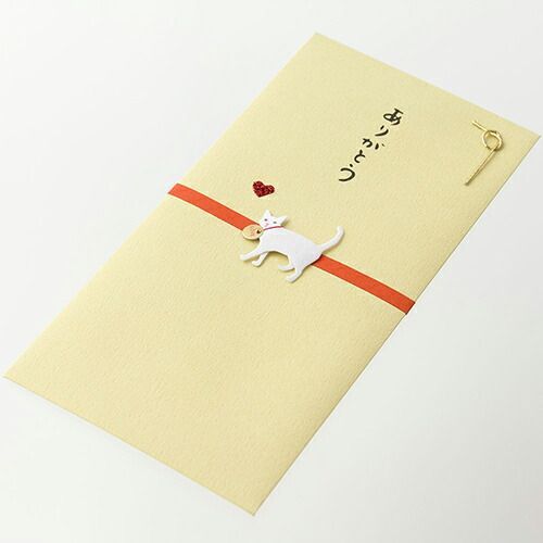  まとめ ミドリ 金封 ありがとう ネコ柄 25259 その他 筆記具