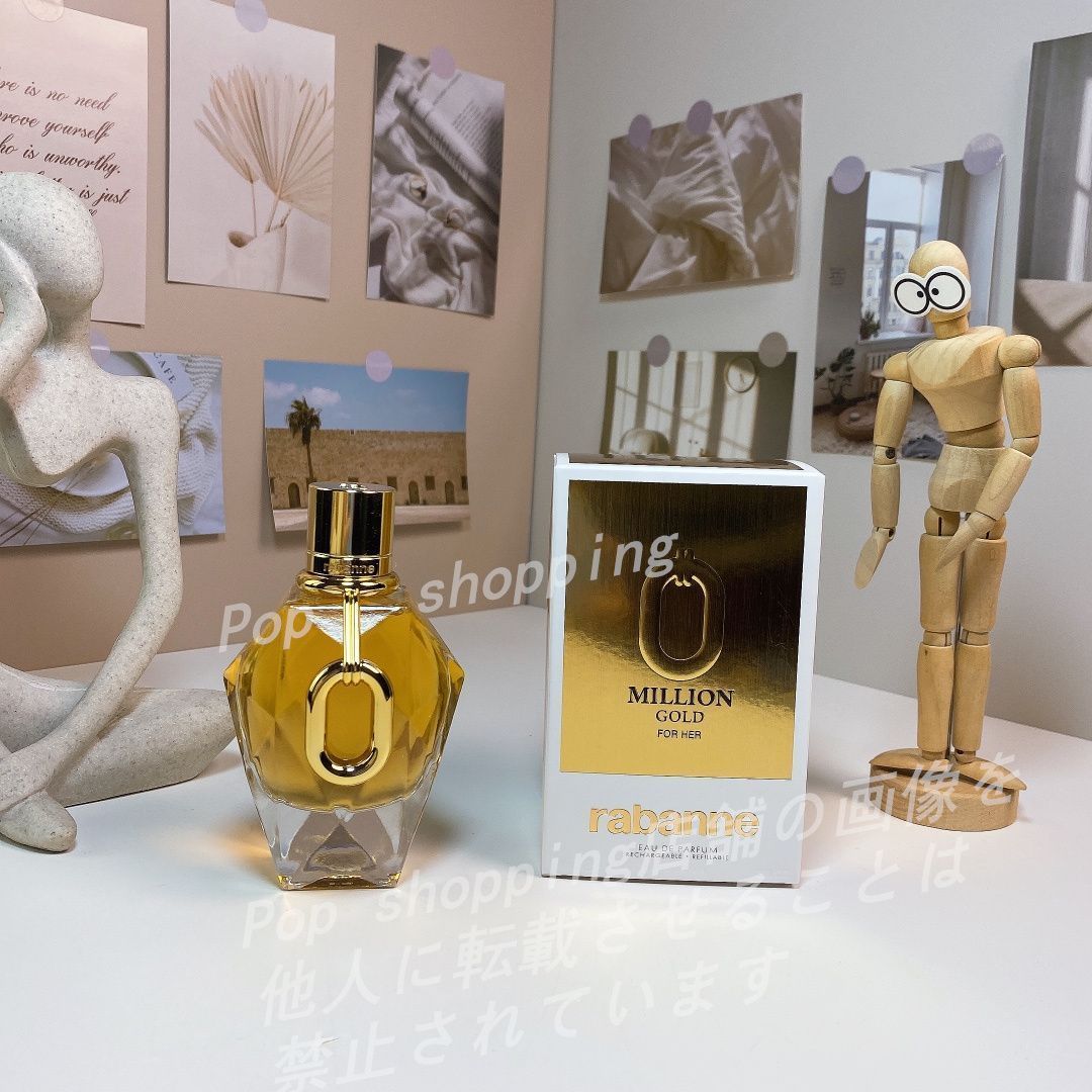 [新年・未開封・正規品]PACO RABANNE MILLION GOLD FOR HER 90ml