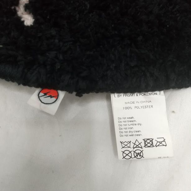 〇1) Fragment Design×POKEMON THUNDERBOLT PROJECT Logo G Rag Mat
