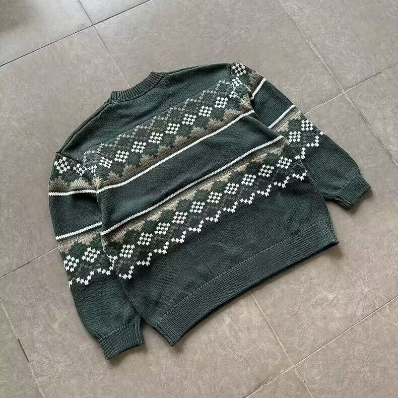 KITHMAS FAIRISLE SWEATER / クリスマス/アメリカン/スノーフレーク 