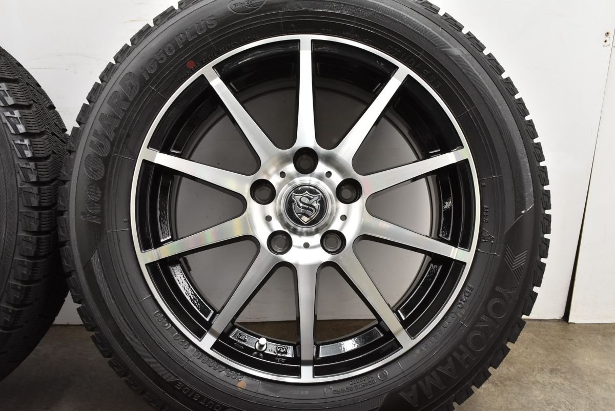 ストレンジャー 16in 6.5J +53 PCD114.3 ヨコハマ アイスガード5PLUS iG50+ 205/60R16 ノア ヴォクシー ステップワゴン