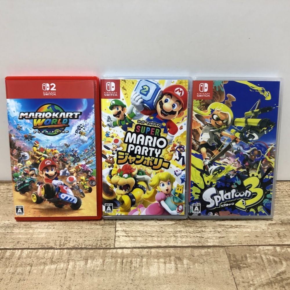 08w13283 Nintendo Switch ゲームソフト マリカワールド/マリオ