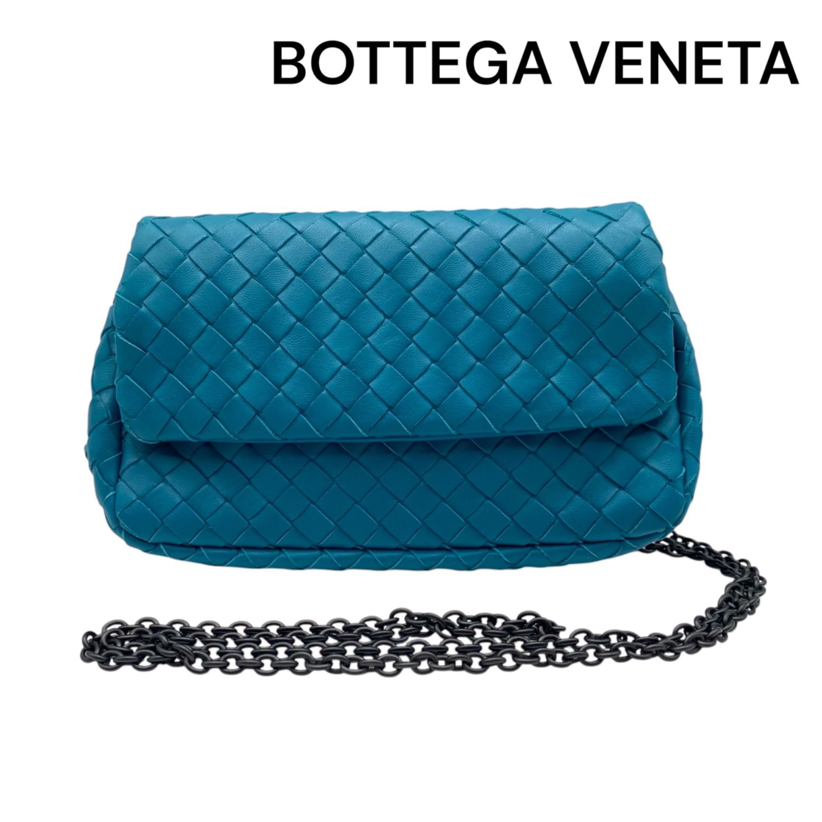 ○極美 ボッテガヴェネタ BOTTEGA VENETA イントレチャート ショルダー