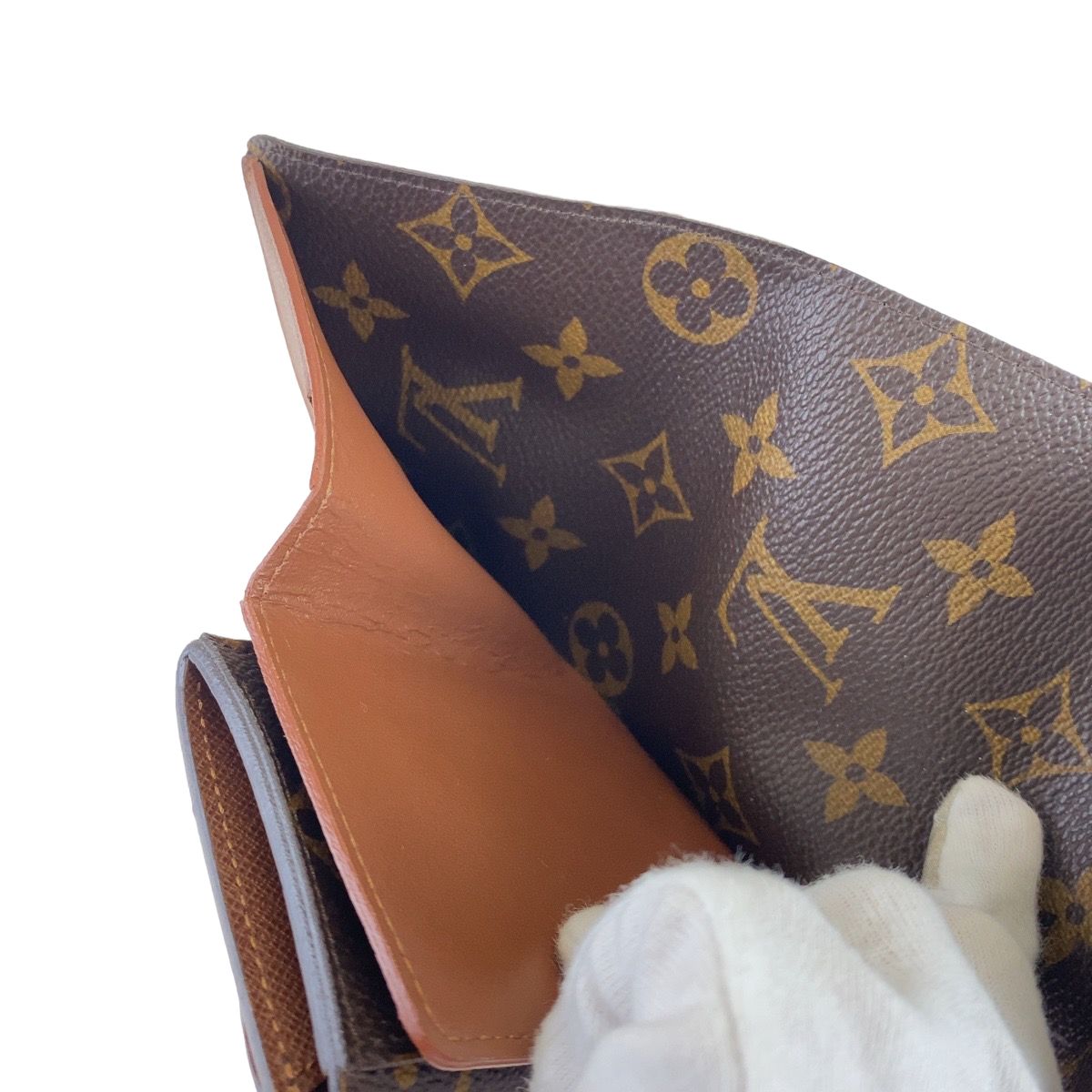 美品 LOUIS VUITTON ルイヴィトン モノグラム ポルトフォイユ エレーヌ