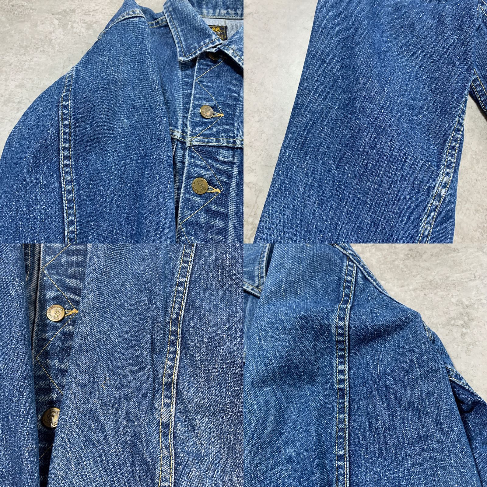 60s USA製 Lee ”101-J” Vintage Denim Jacket リー 101J ヴィンテージ