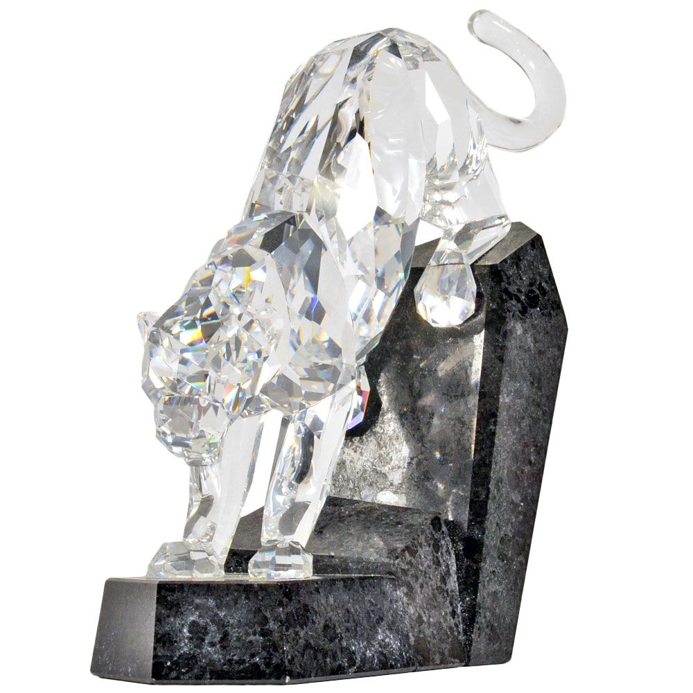スワロフスキー SWAROVSKI ソウルメイト Soulmates パンサー オブジェ 置物 874337 クリア 豹 アニマル インテリア ゴージャス クール
