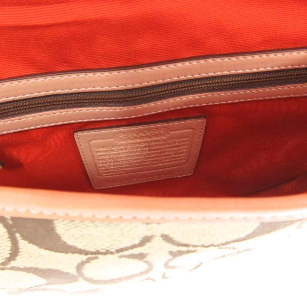コーチ COACH ショルダーバッグ キャンバス レザー シグネチャー ベージュ 6842 JS GY18 DECORATOM_COM_BR
