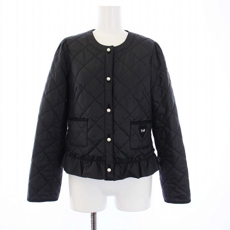 M'S GRACY エムズグレイシー ジャケット カメリアWジップ ノー