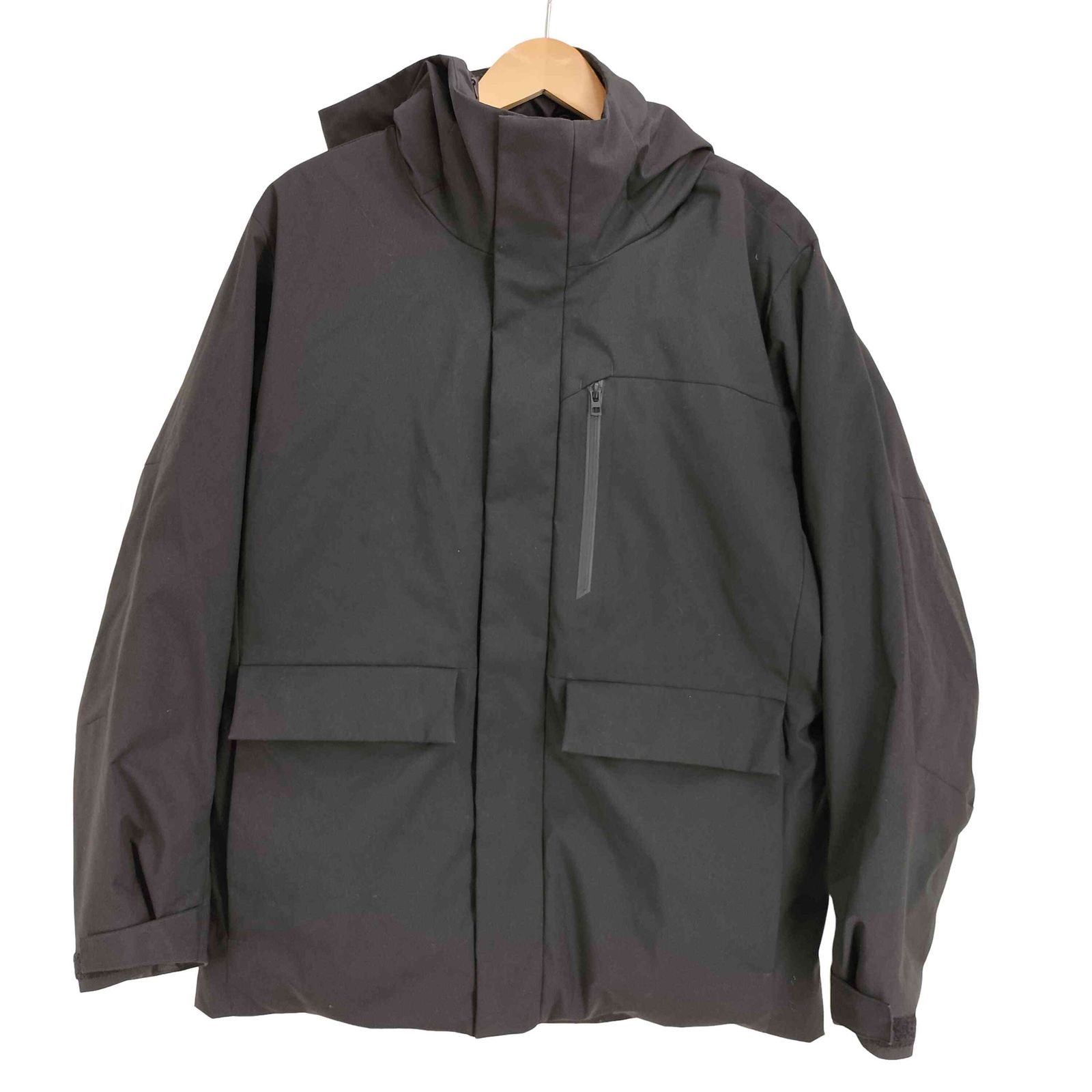 ユニクロ UNIQLO ハイブリッドダウンパーカ メンズ M - メルカリ