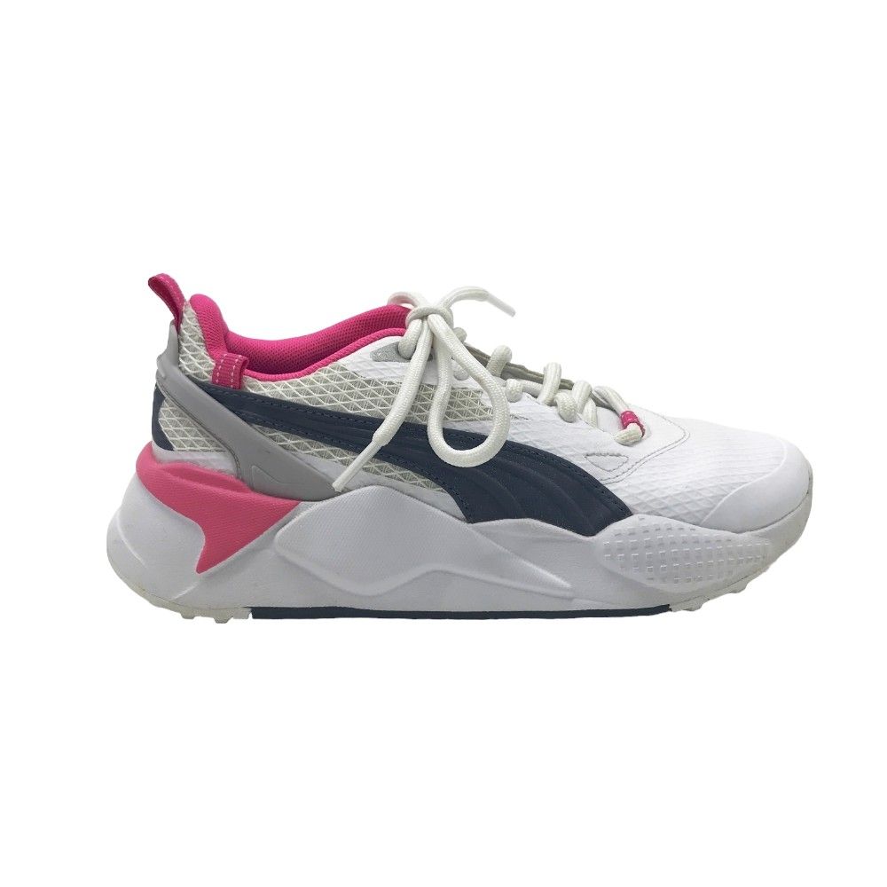 PUMA ゴルフシューズ24.5cm 女性用 ホワイト/ピンク/グリーン PUMA